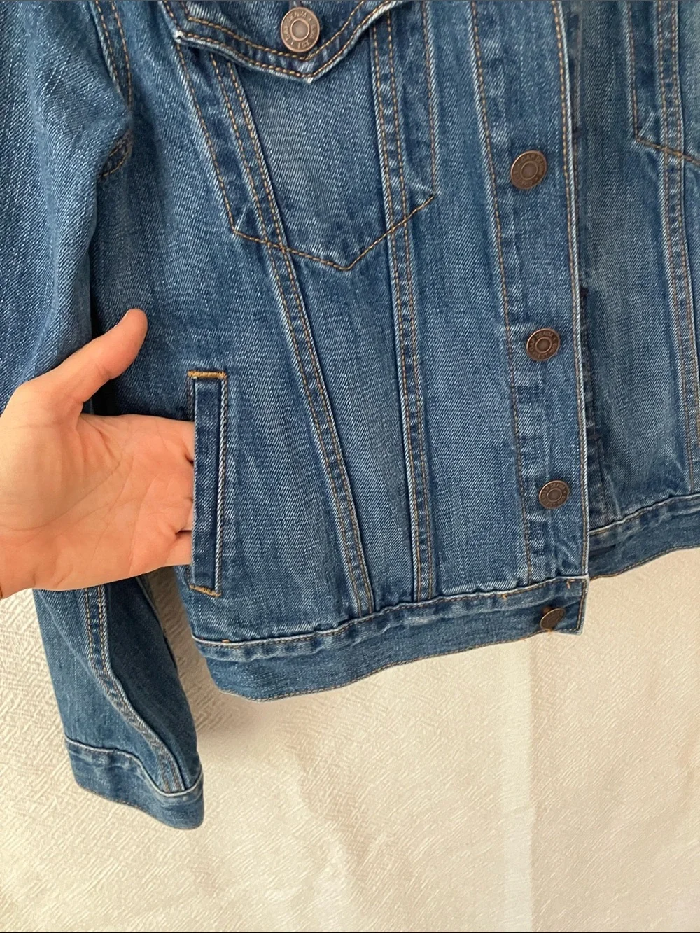 GAP Kids XXL 100% Cotton Denim Jacket